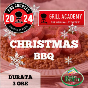 30 Novembre 2024 Ore 14,30 - CHRISTMAS BBQ - Corso di Barbecue