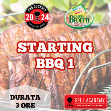 9 Novembre 2024 Ore 14,30 - STARTING BBQ 1 - Corso Di Barbecue