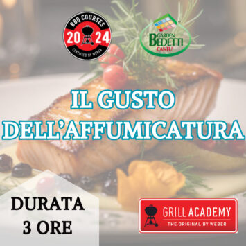 9 Novembre 2024 Ore 9,30 -  IL GUSTO DELL'AFFUMICATURA - Corso Di Barbecue